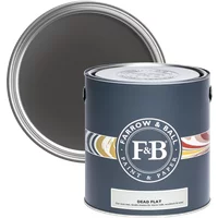 Farrow & Ball Dead Flat 5L, Grate Black No. 9920, Ultra Matt Multi-Surface Paint