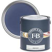 Farrow & Ball Dead Flat 5L, Drawing Room Blue No. 253, Ultra Matt Multi-Surface Paint