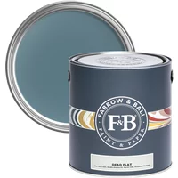 Farrow & Ball Dead Flat 5L, Sloe Blue No. 87, Ultra Matt Multi-Surface Paint
