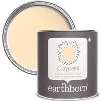 Earthborn Claypaint, Ballet Shoe 2.5L | Eco-Friendly, Natural, Breathable Paint, For Walls and Ceilings, Matt Finish, Emulsion Paint