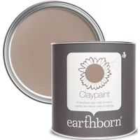 Earthborn Claypaint, Muddy Boots 2.5L | Eco-Friendly, Natural, Breathable Paint, For Walls and Ceilings, Matt Finish, Emulsion Paint