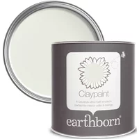 Earthborn Claypaint, Seagull 100ml Sample | Eco-Friendly, Natural, Breathable Paint, For Walls and Ceilings, Matt Finish, Emulsion Paint Tester