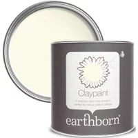 Earthborn Claypaint, Fresh Air 2.5L | Eco-Friendly, Natural, Breathable Paint, For Walls and Ceilings, Matt Finish, Emulsion Paint
