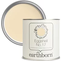 Earthborn Eggshell No. 17 Paint, Mittens 750ml | Eco-Friendly, Low-VOC, Durable Paint, Silk Finish