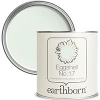 Earthborn Eggshell No. 17 Paint, Shallows 750ml | Eco-Friendly, Low-VOC, Durable Paint, Silk Finish
