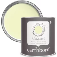 Earthborn Claypaint, Fiddlesticks 2.5L | Eco-Friendly, Natural, Breathable Paint, For Walls and Ceilings, Matt Finish, Emulsion Paint