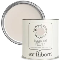 Earthborn Eggshell No. 17 Paint, Toms Bakery 750ml | Eco-Friendly, Low-VOC, Durable Paint, Silk Finish