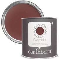 Earthborn Claypaint, Lady Bug 5L | Eco-Friendly, Natural, Breathable Paint, For Walls and Ceilings, Matt Finish, Emulsion Paint