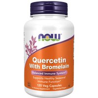 NOW Foods Quercetin with Bromelain 120 Kapseln