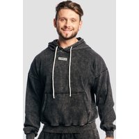 GymBeam Aura Hoodie in Washed Black XXXL