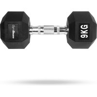 GymBeam Sechseckige Kurzhantel White 9 kg