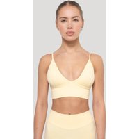 GymBeam Luma Sport-BH in Butter Yellow L