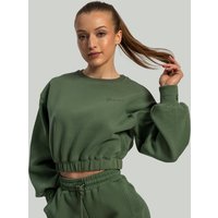 STRIX Lunar Cropped Pullover Cedar Green S