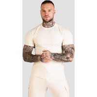 GymBeam TRN Fitted T-Shirt in Sand XXL