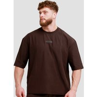 GymBeam Unstoppable Oversized T-Shirt in Brown S