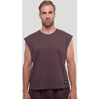 GymBeam Persistence Tank Top in Brown S
