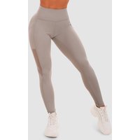 GymBeam Mesh-Panel Leggings für Frauen in Grey XL