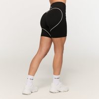 GymBeam Varsity Shorts für Frauen in Black XS