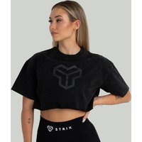 STRIX CropTop für Frauen in Washed Black M