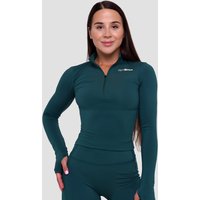 GymBeam Ignite Sport-Top für Frauen in Dark Green XXL