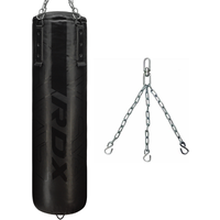 RDX Sports F6 Kara Boxsack in Black - RDX