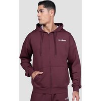 GymBeam Relay Zip Hoodie in Fig XXL