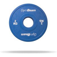 GymBeam Gummi Bruchhantelscheibe 51 mm 2 kg