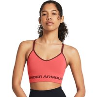 Under Armour Bezszwowy biustonosz sportowy Low Long Pink XS