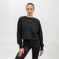 NEBBIA Bluza Gym Spirit Cropped Black L