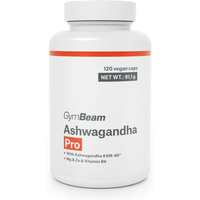 GymBeam Ashwagandha Pro 120 kaps