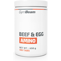 GymBeam Beef&Egg 500 tab bez smaku