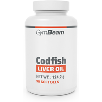 GymBeam Olej z wątroby dorsza 90 kaps