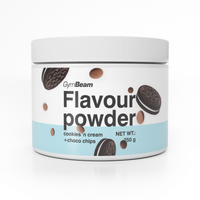 GymBeam Flavour powder 250 g ciateczka & krem z chipsami czekoladowymi