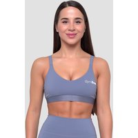 GymBeam Biustonosz sportowy Essence String Denim Blue XS