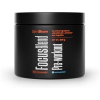 GymBeam Focus Blend Pre-workout 300 g niebieska malina