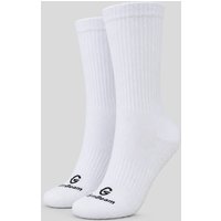GymBeam Funkcjonalne Skarpety Crew White S
