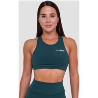 GymBeam Biustonosz sportowy Ignite Dark Green S