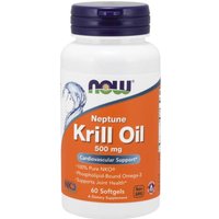 NOW Foods Olej z Kryla Neptune 500 mg 60 kaps