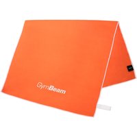 GymBeam Szybkoschnący ręcznik sportowy Orange/White