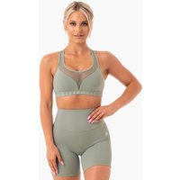 Ryderwear Biustonosz Sportowy Hype Mesh Oliwkowy XS