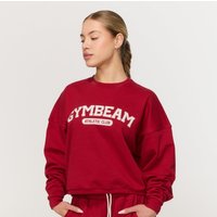 GymBeam Damska bluza Varsity Red XXL