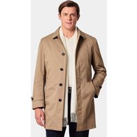 Hawes & Curtis Khaki Rain Mac with Removable Lining | Polyester | Plain | Men's