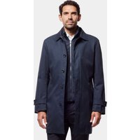 Hawes & Curtis Navy 3-in-1 Mac | Polyester | Plain | Men's