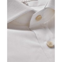 Hawes & Curtis Extra Slim Fit White Poplin Shirt | Cotton | Plain | Men's