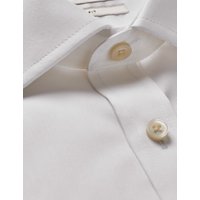 Hawes & Curtis Extra Slim Fit White Twill Non-Iron Shirt | Plain | Men's