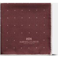 & Blush Pink Spotted Pocket Square One