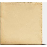 & Butter Plain Repp Pocket Square One