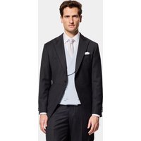 Hawes & Curtis Tailored Fit Charcoal 1913 Morning Suit | Wool | Plain | Men's