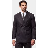 Hawes & Curtis Tailored Fit Brown 1913 Suit | Wool Flannel | Plain | Men's