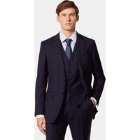Hawes & Curtis Slim Fit Navy Twill Suit | Wool | Plain | Men's